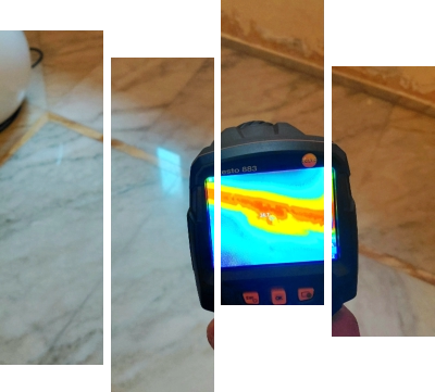 Idraulico con Termocamera esegue ricerca Perdite Acqua Non Invasiva a Forlì-Cesena 